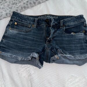 American eagle jean shorts